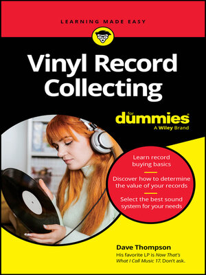 cover image of Vinyl Record Collecting For Dummies